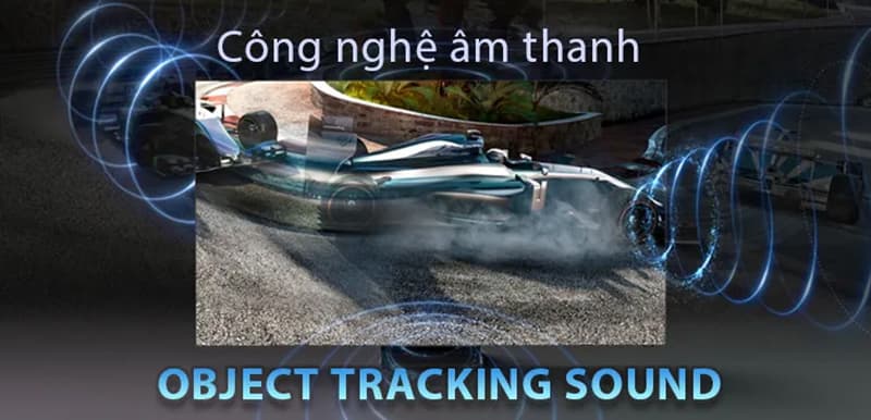 Smart Tivi Samsung 43 inch được trang bị công nghệ âm thanh vòm theo chuyển động hình ảnh Object Tracking Sound Lite