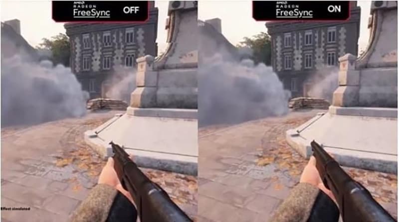 Công nghệ FreeSync loại bỏ hiện tượng xé hình, hay rác hình