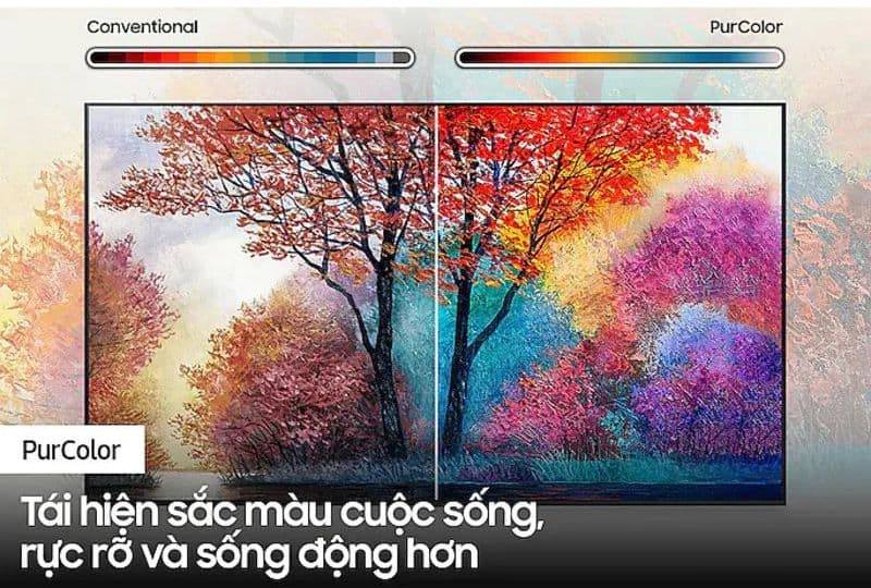 Tivi Samsung sở hữu nhiều công nghệ hình ảnh tiên tiến
