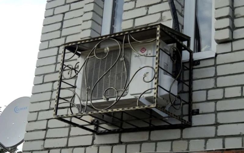 Không để cục nóng ở vị trí bị che chắn   Không để cục nóng ở vị trí bị che chắn