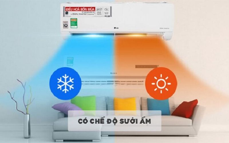 Điều hòa LG B18END1-2.0HP-2 chiều Inverter Điều hòa LG B18END1-2.0HP-2 chiều Inverter