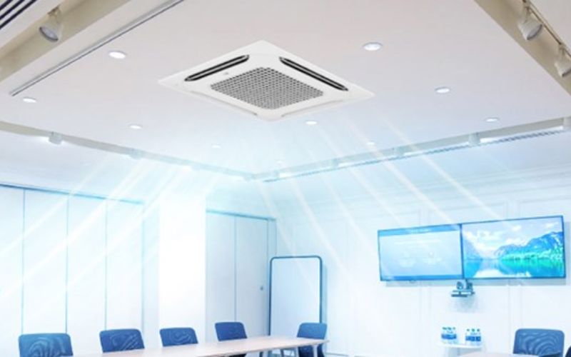 Điều hòa thông gió âm trần hiện nay đa số đều sở hữu tính năng tiết kiệm điện Điều hòa thông gió âm trần hiện nay đa số đều sở hữu tính năng tiết kiệm điện