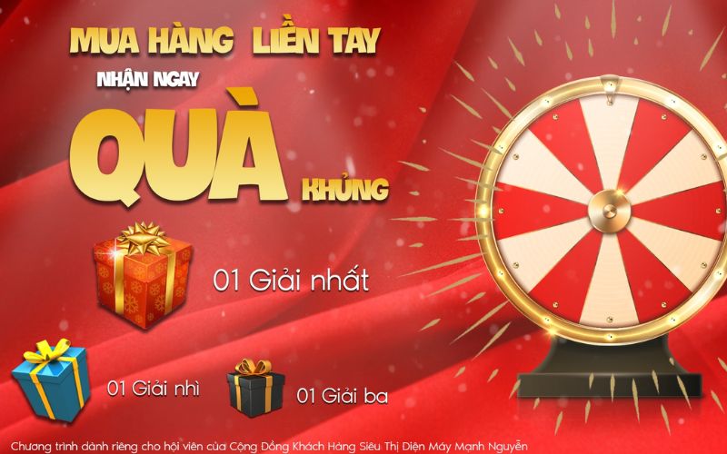  Vô vàn ưu đãi, quà tặng hấp dẫn khi mua hàng tại Mạnh Nguyễn