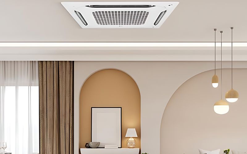  Điều hòa âm trần với thiết kế đặc biệt, tiết kiệm không gian tối đa
