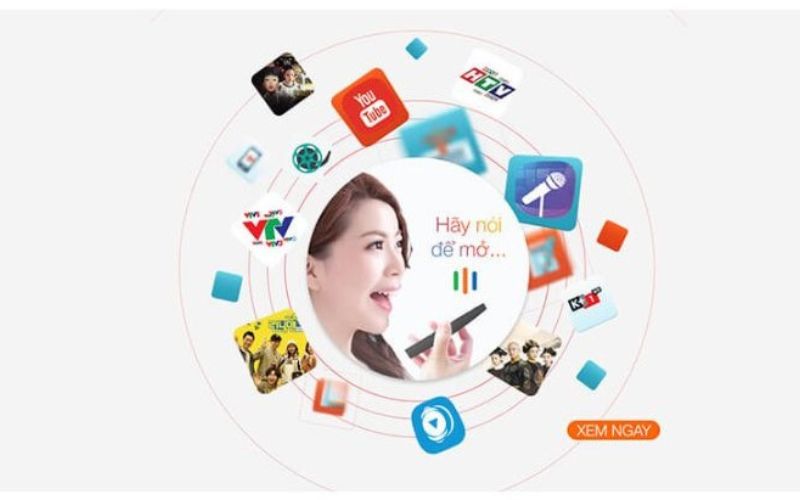  Tích hợp Micro tương thích với Google, Alexa điều khiển tivi bằng giọng nói