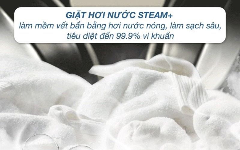  Cơ chế hoạt động của máy giặt hơi nước
