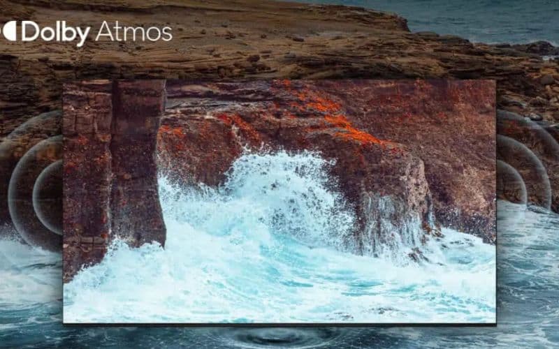 Hệ thống loa 50W, công nghệ Dolby Atmos tạo âm thanh to rõ, chắc khỏe  Hệ thống loa 50W, công nghệ Dolby Atmos tạo âm thanh to rõ, chắc khỏe