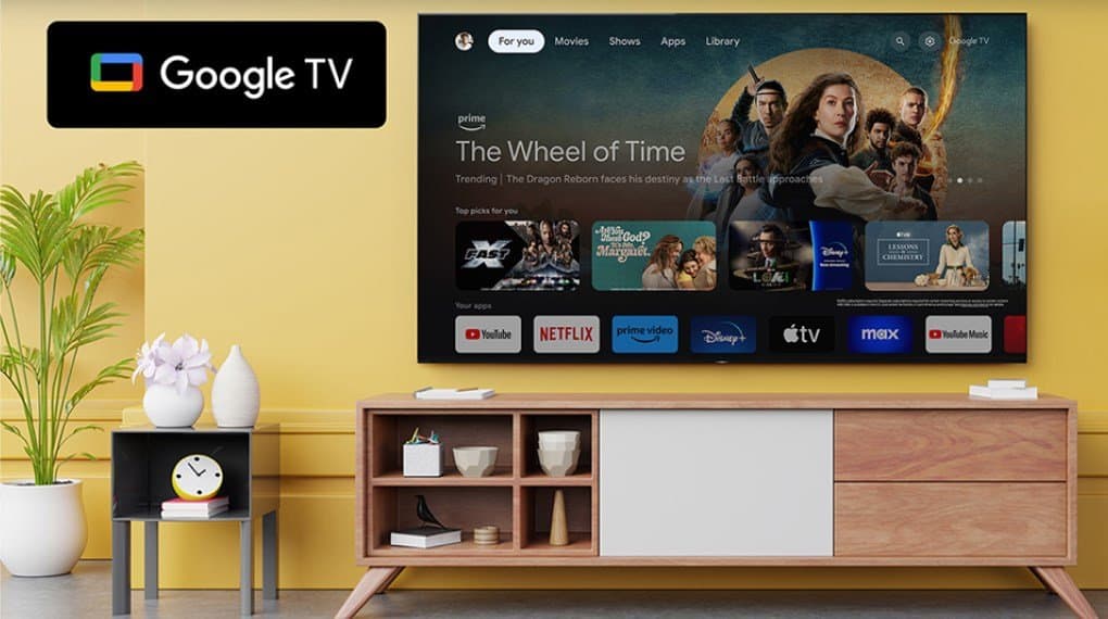 Hệ điều hành Google TV thân thiện dễ sử dụng, đa dạng ứng dụng Hệ điều hành Google TV thân thiện dễ sử dụng, đa dạng ứng dụng