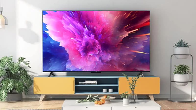 Thiết kế tràn viền sang trọng, đẳng cấp của Google Tivi TCL 4K 55 inch 55P635