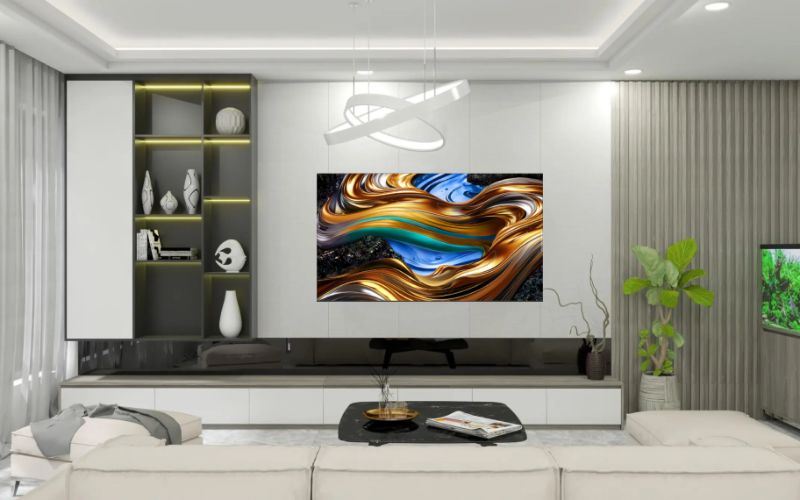  Thiết kế sang trọng, màn hình 50 inch nâng tầm không gian giải trí
