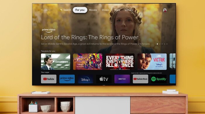 Hệ điều hành Google TV trải nghiệm thế giới giải trí phong phú, lôi cuốn
