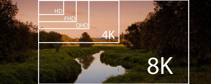 Hiện nay có 4 loại tivi HD phổ biến đó là HD, Full HD, Ultra HD 4K và 8K