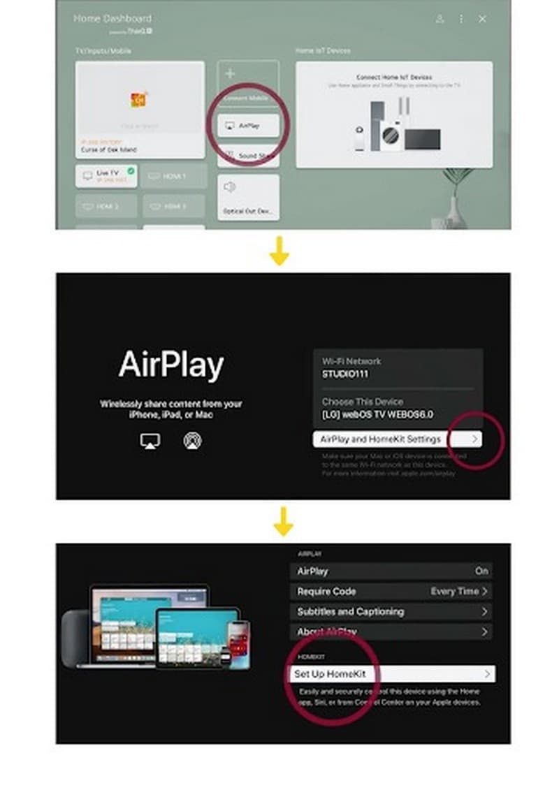 Cài đặt tính năng Apple HomeKit