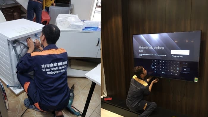 Chính sách bảo hành tận nơi, 1 đổi 1 Bảo hành tận nơi, đổi trả 1-1 tại siêu thị điện máy Mạnh Nguyễn