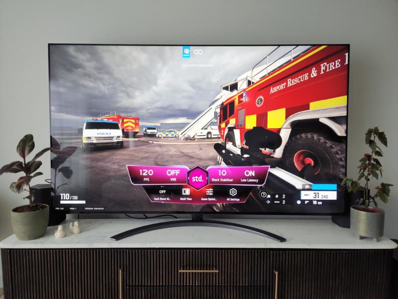 Trải nghiệm chơi game đỉnh cao trên LG 75 inch