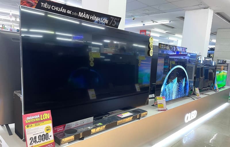 Tivi trưng bày không gặp vấn đề lỗi từ nhà sản xuất Tivi trưng bày không gặp vấn đề lỗi từ nhà sản xuất