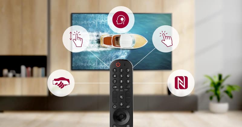 Dễ dàng điều khiển tivi với nhiều chức năng điều khiển thông minh Dễ dàng điều khiển tivi với nhiều chức năng điều khiển thông minh