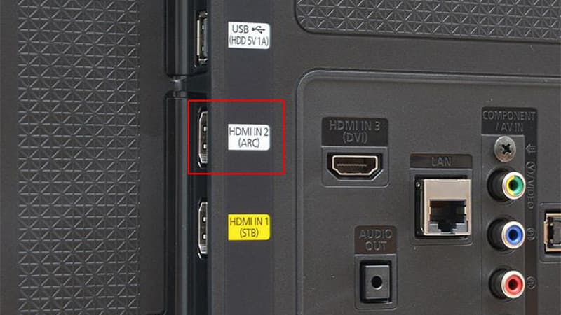 Cách kết nối soundbar với tivi qua HDMI (ARC)