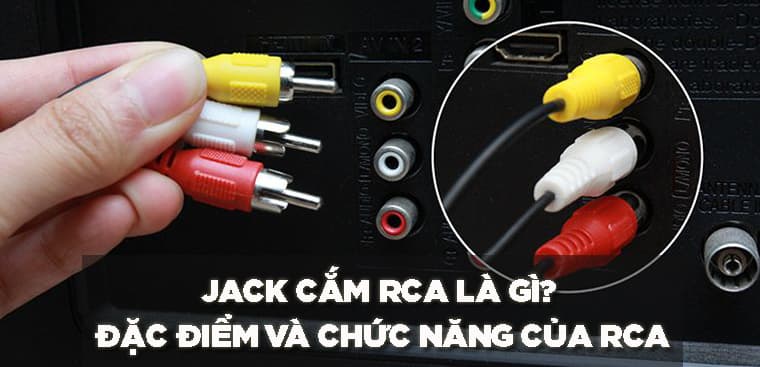 Cách kết nối soundbar với tivi bằng cáp RCA