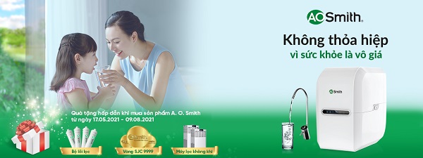Khuyến mại lớn của AO Smith 2021 khi mua máy lọc không khí, máy lọc nước Khuyến mại lớn của AO Smith 2021 khi mua máy lọc không khí, máy lọc nước
