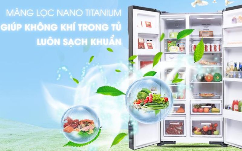 Màng lọc khử mùi tiên tiến ngăn chặn vi khuẩn, bảo vệ thực phẩm khỏi những mùi khó chịu trong tủ lạnh Màng lọc khử mùi tiên tiến ngăn chặn vi khuẩn, bảo vệ thực phẩm khỏi những mùi khó chịu trong tủ lạnh