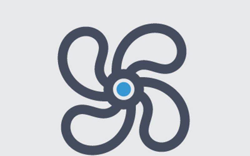 Ký hiệu cánh quạt thứ hai Ký hiệu cánh quạt thứ hai