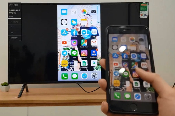 Làm thế nào để kết nối Iphone với tivi Samsung?