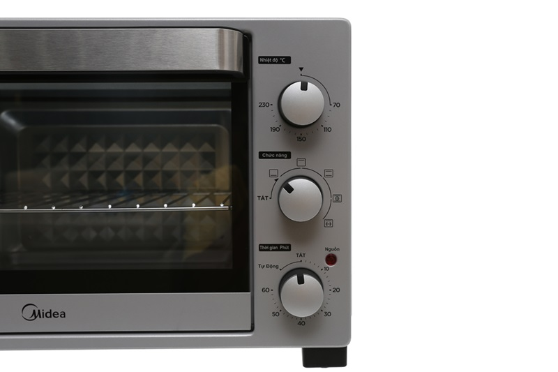 Lò nướng Midea MEO-32AZ15 bảng điều khiển dễ sử dụng