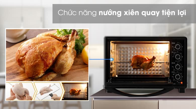 Lò nướng Panasonic NB-H3801KRA 38 Lít Lò nướng Panasonic NB-H3801KRA 38 Lít