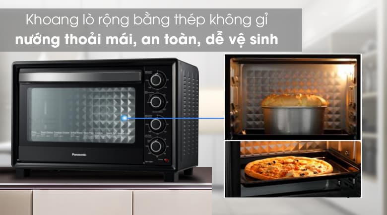 Lò nướng Panasonic NB-H3801KRA 38 Lít Lò nướng Panasonic NB-H3801KRA 38 Lít