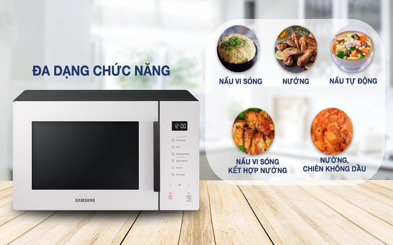 Đa dạng chức năng sử dụng nấu nướng tiện lợi hơn Đa dạng chức năng sử dụng nấu nướng tiện lợi hơn