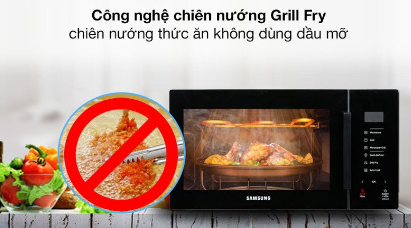  Công nghệ Grill Fry cho thực phẩm chiên nướng chín đều, tốt cho sức khỏe