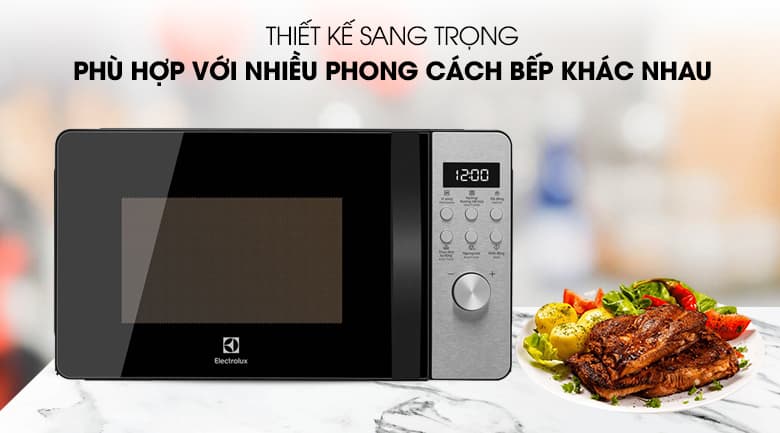 Lò vi sóng Electrolux 20 lít EMM20D38GB Lò vi sóng Electrolux 20 lít EMM20D38GB