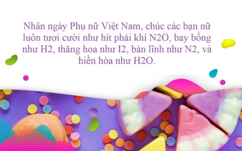 Gửi tặng bạn bè những lời chúc 20/10 tràn đầy sự vui vẻ
