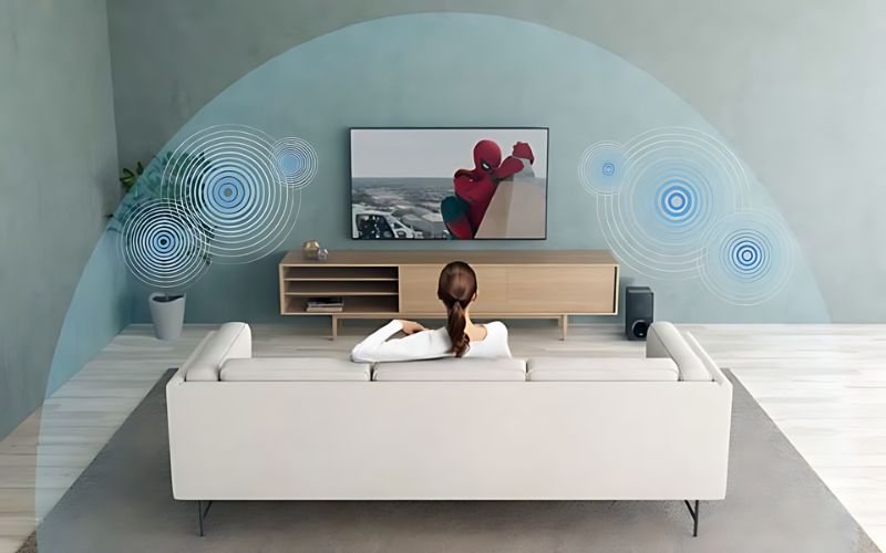 Tivi Sony KD-55X85L đảm bảo rằng mỗi giây phút giải trí của bạn đều tràn đầy âm thanh sống động Tivi Sony KD-55X85L đảm bảo rằng mỗi giây phút giải trí của bạn đều tràn đầy âm thanh sống động