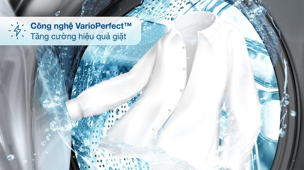 Công nghệ VarioPerfect nâng cao hiệu quả giặt sạch  Công nghệ VarioPerfect nâng cao hiệu quả giặt sạch