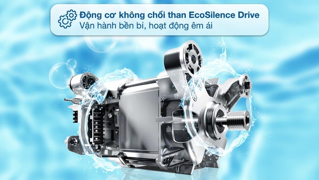 Động cơ EcoSilence Drive vận hành êm ái, tiết kiệm điện năng đáng kể  Động cơ EcoSilence Drive vận hành êm ái, tiết kiệm điện năng đáng kể