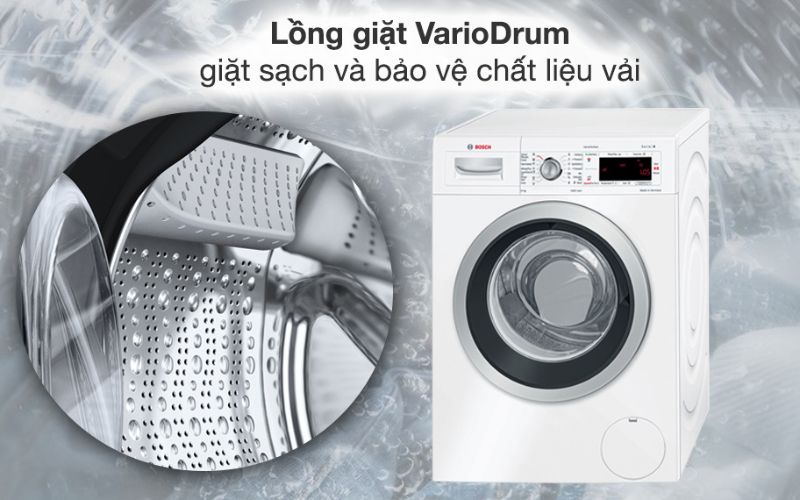 Lồng giặt VarioDrum làm sạch và bảo vệ mọi chất liệu vải Lồng giặt VarioDrum làm sạch và bảo vệ mọi chất liệu vải