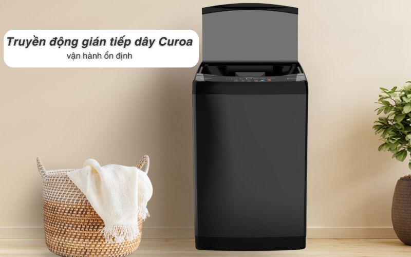  Động cơ truyền động gián tiếp dây curoa vận hành êm ái, bền bỉ