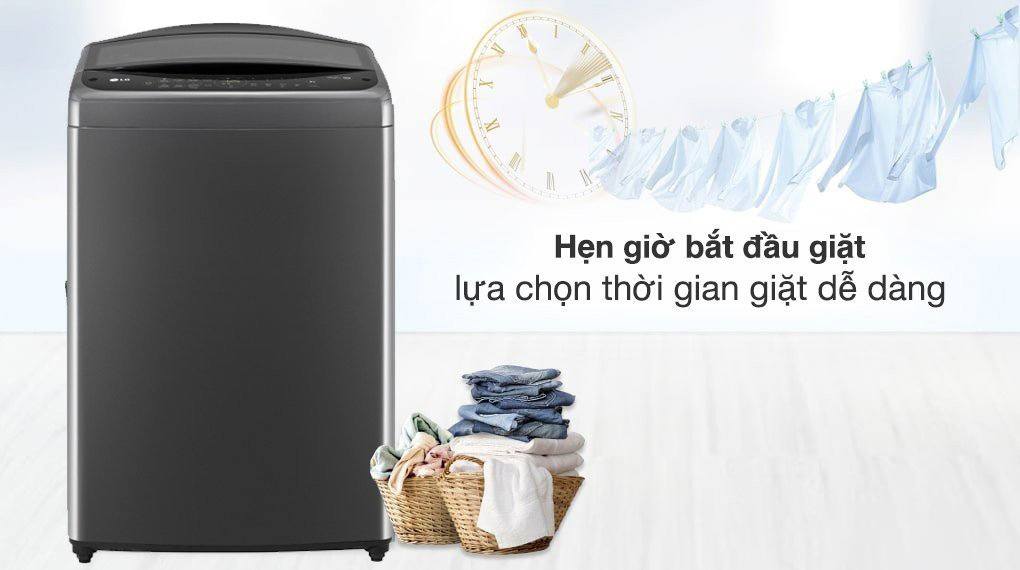 Chức năng hẹn giờ, khóa trẻ em cho quá trình giặt giũ tiện nghi, an toàn Chức năng hẹn giờ, khóa trẻ em cho quá trình giặt giũ tiện nghi, an toàn