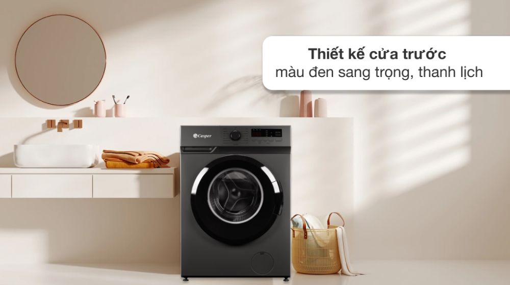  Chiếc máy giặt cửa trước cao cấp, vật liệu bền đẹp nổi bật thiết kế nội thất