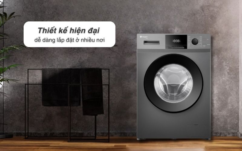 Máy giặt Casper lồng ngang thời thượng điểm nhấn thêm cho mọi không gian Máy giặt Casper lồng ngang thời thượng điểm nhấn thêm cho mọi không gian