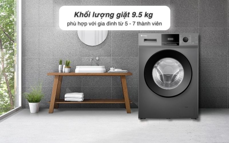 Khối lượng giặt cao, đa chương trình phục vụ tốt nhu cầu giặt giũ cao mỗi ngày Khối lượng giặt cao, đa chương trình phục vụ tốt nhu cầu giặt giũ cao mỗi ngày