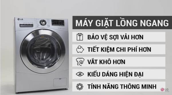 Máy giặt cửa ngang hay cửa đứng tốt hơn?
