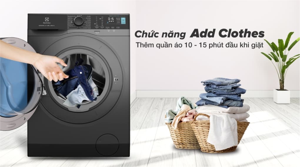 Máy giặt Electrolux 9Kg lồng ngang Inverter EWF9024P5SB