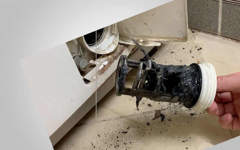 Bộ lọc xả thải bị tắc nghẽn ảnh hưởng trực tiếp đến hiệu suất máy giặt Bộ lọc xả thải bị tắc nghẽn ảnh hưởng trực tiếp đến hiệu suất máy giặt