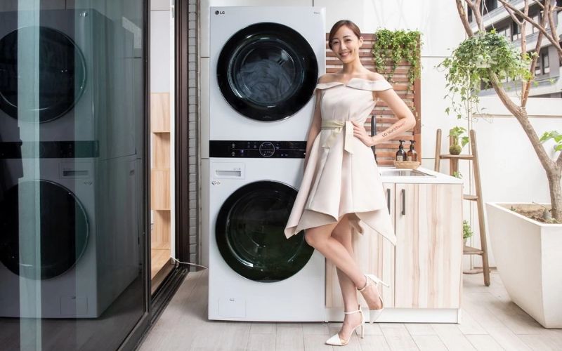  Tháp giặt sấy WashTower kết hợp giặt và sấy trong một thiết bị tiện lợi, tiết kiệm không gian