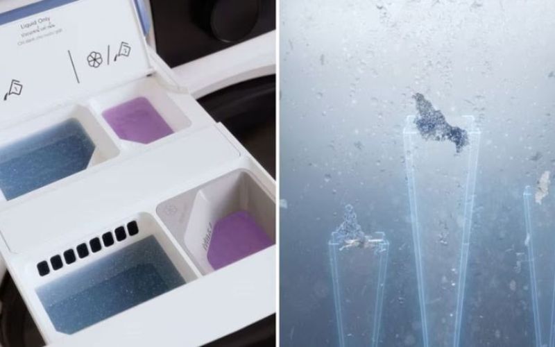 Công nghệ IntelliDose phân bổ chất giặt tẩy thông minh, làm sạch hoàn hảo  Công nghệ IntelliDose phân bổ chất giặt tẩy thông minh, làm sạch hoàn hảo