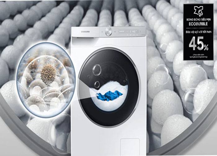 Máy giặt lồng ngang Samsung AI Inverter 10kg WW10TP54DSH/SV Máy giặt lồng ngang Samsung AI Inverter 10kg WW10TP54DSH/SV