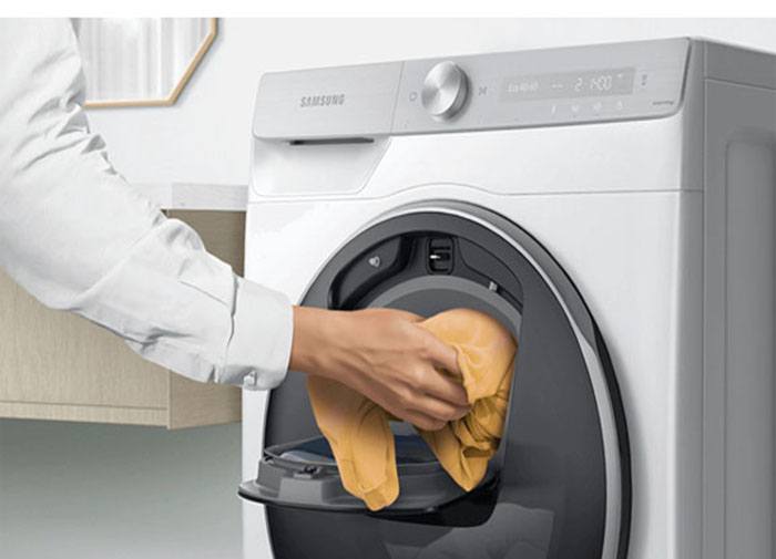 Máy giặt lồng ngang Samsung AI Inverter 10kg WW10TP54DSH/SV Máy giặt lồng ngang Samsung AI Inverter 10kg WW10TP54DSH/SV